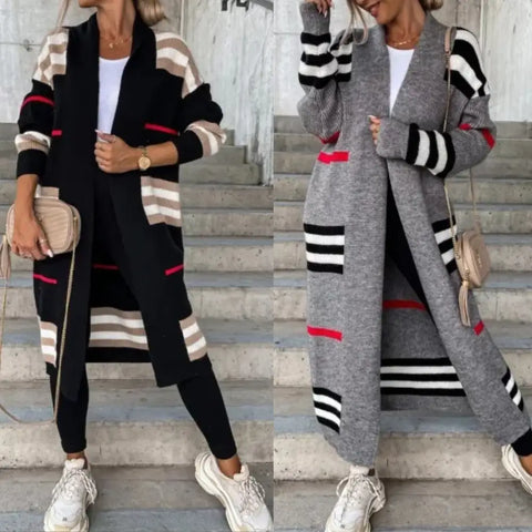 GIANNA - Long stylish cardigan for autumn