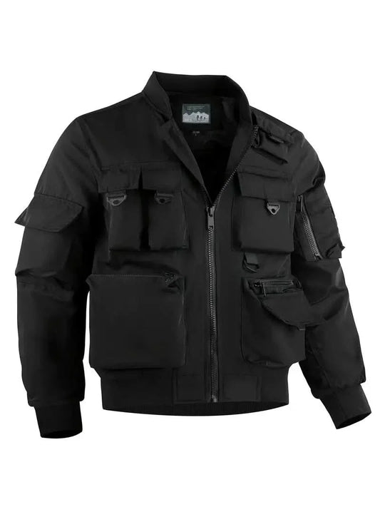 Brian – Multi - pocket cargo jacket for men - Chic Avenue