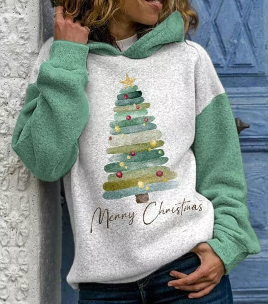 CARLA - Extravagant and Cozy Christmas Hoodie for Festive Mood - S - Hoodie