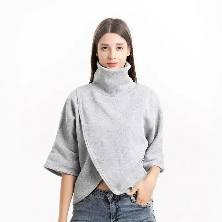 Xenia - Women’s Sweater with Elegant Turtleneck for Stylish Appearances