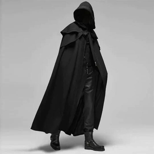 Dante’s GOTHIC HOODED COAT - XS / Black - Coat