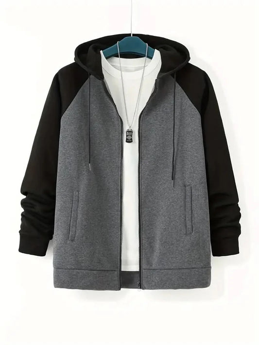 Edward – long-sleeved drawstring jacket - Space Gray / XS - Winter jacket