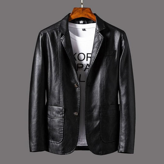 Elegant Men’s Jacket Jorn - Style Meets Comfort - Black / XS - Leather jacket