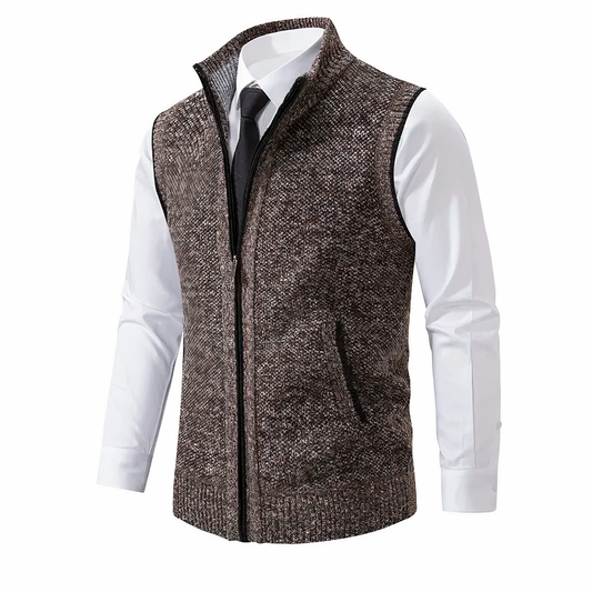 Elegant Men’s Vest - Archer Collection - Brown / XS - Dawn jacket