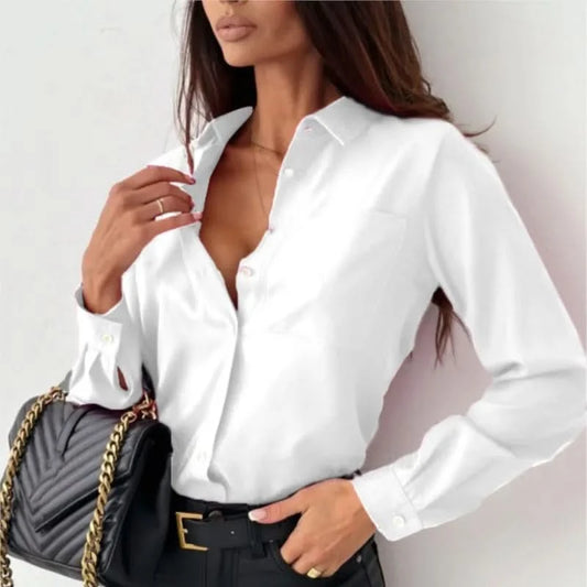 Fay – Elegant Blouse for the Perfect Spring Look - White / XS - Blouse