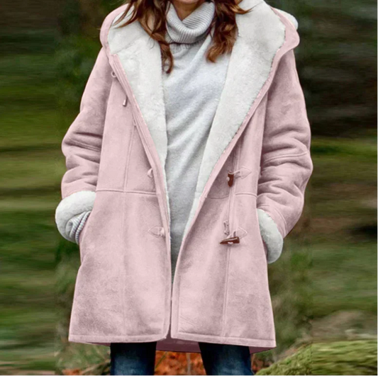 Faye - Stylish Winter Jacket for Elegant Comfort - Rosa / XS - Winter jacket