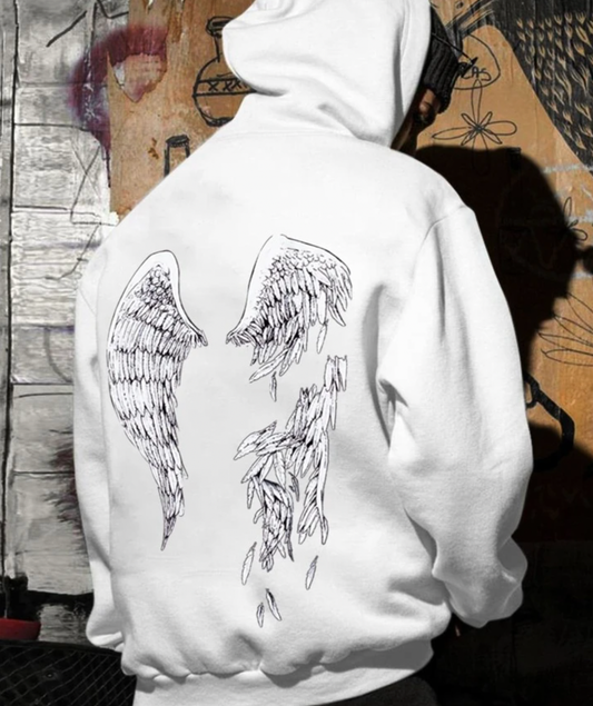 FLY 2 - Incredibly comfortable and stylish hoodie - White / XS - Hoodies