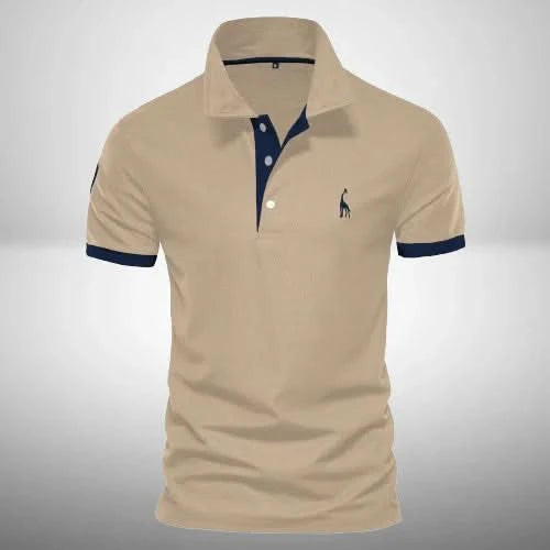 Giuseppe | Stylish Men’s Polo for Sophisticated Looks - Khaki / XS - T-shirts