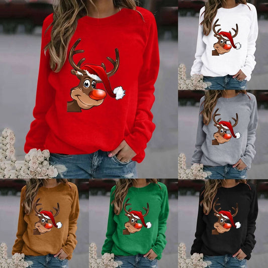 HEIDI - Extra comfortable Christmas sweater. The ideal gift for the holiday season! - Red / S - Pullover