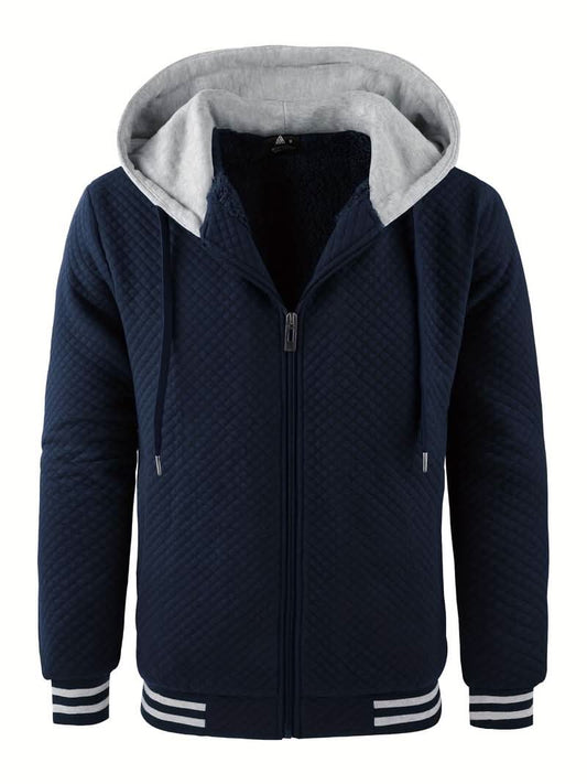 Jeffrey – Men’s Thermo-Fleece Hoodie for Ultimate Comfort and Style - Sky Blue / XS - Hooded jacket