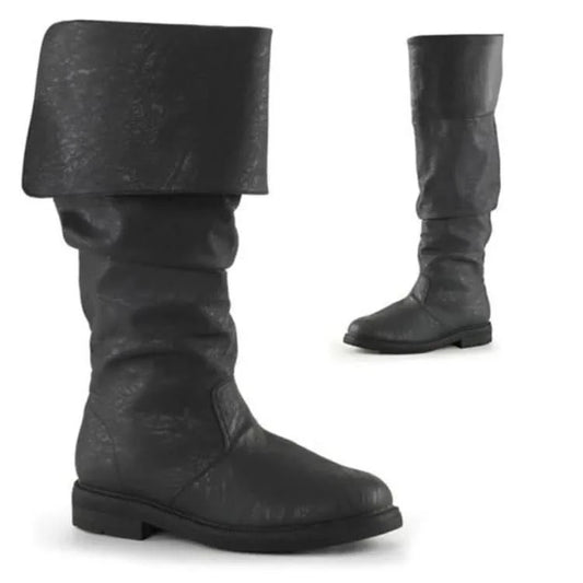 Joaquin - Men’s shoes thigh high boots - Black / 36 - Boots