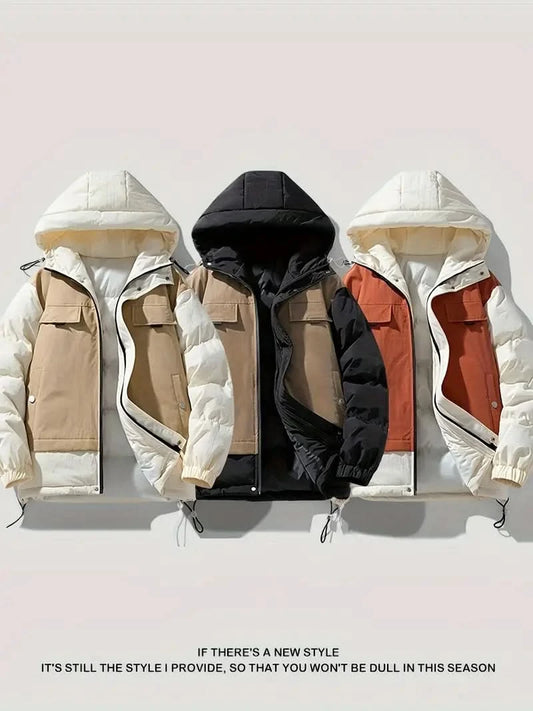 John – Trendy Men’s Puffer Jacket for a Modern Look - Jackets