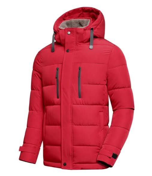 Justin - Stylish Men’s Winter Jacket with Detachable Hood for Ultimate Comfort - Winter jacket