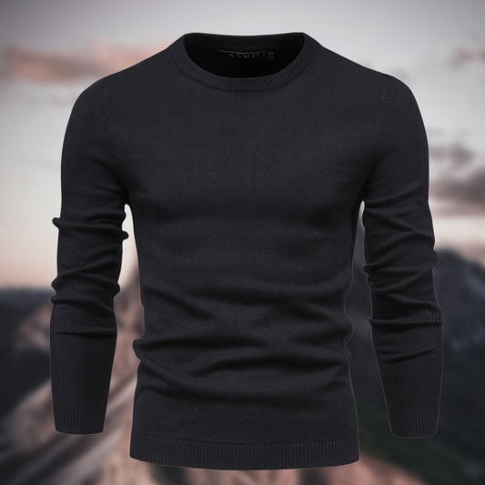 LENOS - Stylish and cozy sweater for every occasion - Schwarz / S - Sweater