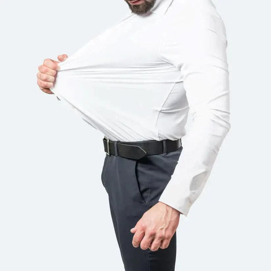 Levi – Ultimate Stretch Comfort Shirt without Wrinkle Protection - White / S - Shirts