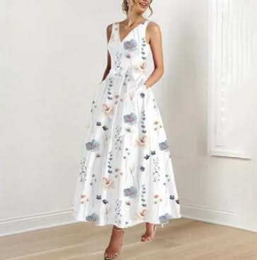 Lily - Elegant Maxi Dress for Summer - XS - Long Dress