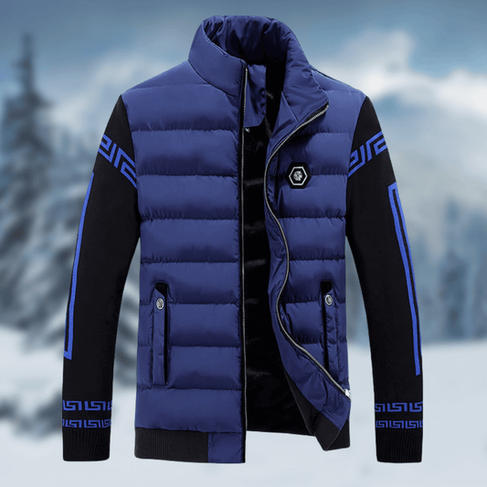 Mario - The perfect cozy winter jacket for ultimate comfort and warmth! - Blue / L - Winter jacket