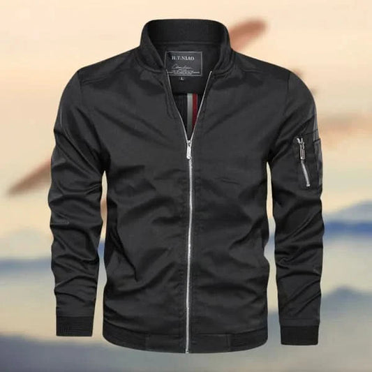 Mariusa - The trendy and extraordinary bomber jacket for fashion-conscious individuals - Black / XS - Bomberjacket