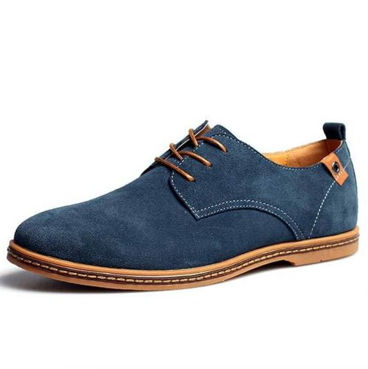 MASSIMO - Stylish Suede Shoes for Men - Blue / 39 - Sandalen