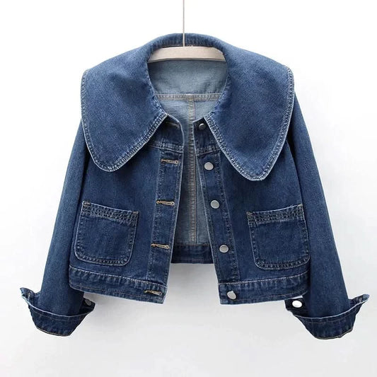 Minnie | Stylish Denim Jacket - Marine Blue / XS - Jeans jacket