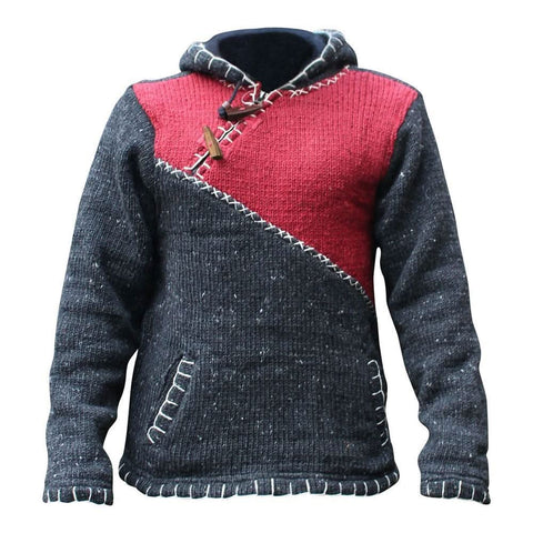 NEO - Super warm knitted sweater in vintage style