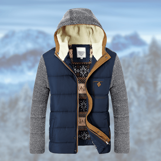 Norder - The stylish jacket with exclusive interior design - Blau / S - Jackets