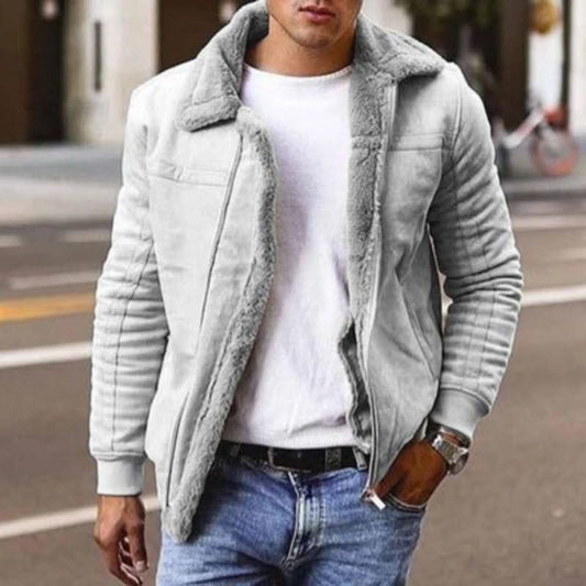 Samuel – leisure jacket for men - Gray / XS - Jackets