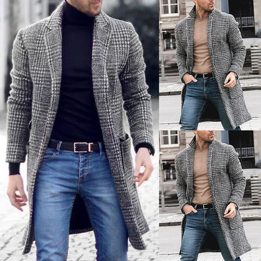 STEVE - Elegant and stylish autumn coat for fashion-conscious trendsetters - M - Jackets