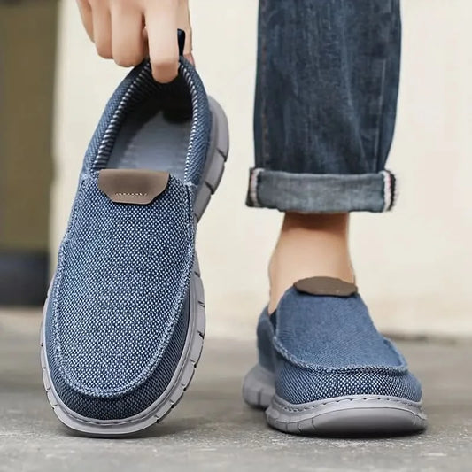 Steven - Stylish and Comfortable Men’s Slip-Ons for Every Occasion - Blue / 38