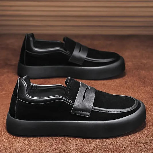 Stylish and Comfortable Casual Loafers for Men by Eric - Black / 36 - Loafers