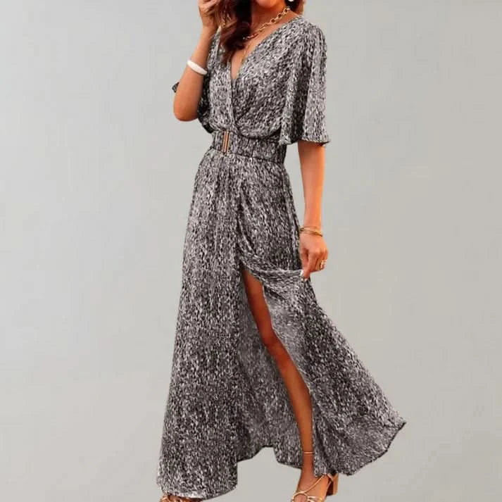 Summer Maxi Wrap Dress for Effortless Elegance