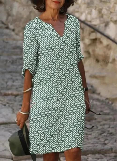 TARYN - Stylish and Airy Summer Dress for Women - Perfect for Any Occasion - Green / XS - Short dress