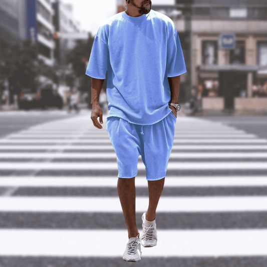 Toby - The unique and comfortable set - Blue / S - Set