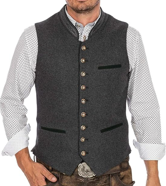 Trendy Traditional Vest Lucas - Stylish and Unique for the Modern Man - XS - Long Dress