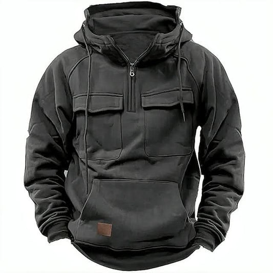 Trendy Winter Hoodie for Men by Max - Gray / XS - Hoodies