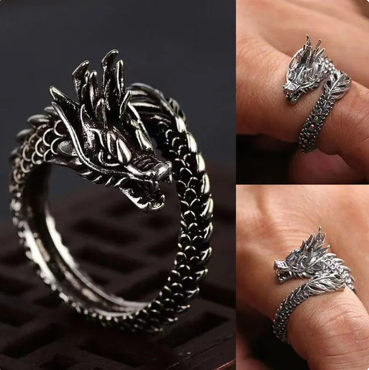 Vintage Dragon Ring