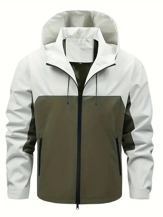 Zachary – lässige windjacke mit kapuze - XS - Winter jacket