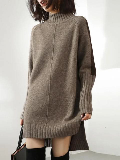 Zyra | Stylish mid-length sweater for trend-conscious women